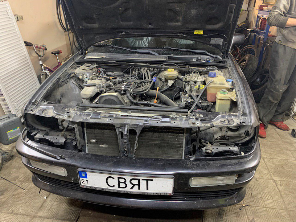 Встановлення клімат-контролю в Audi 80 B4 2.0 Abk. 1