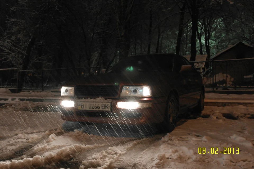 Зима, ніч, сніг...