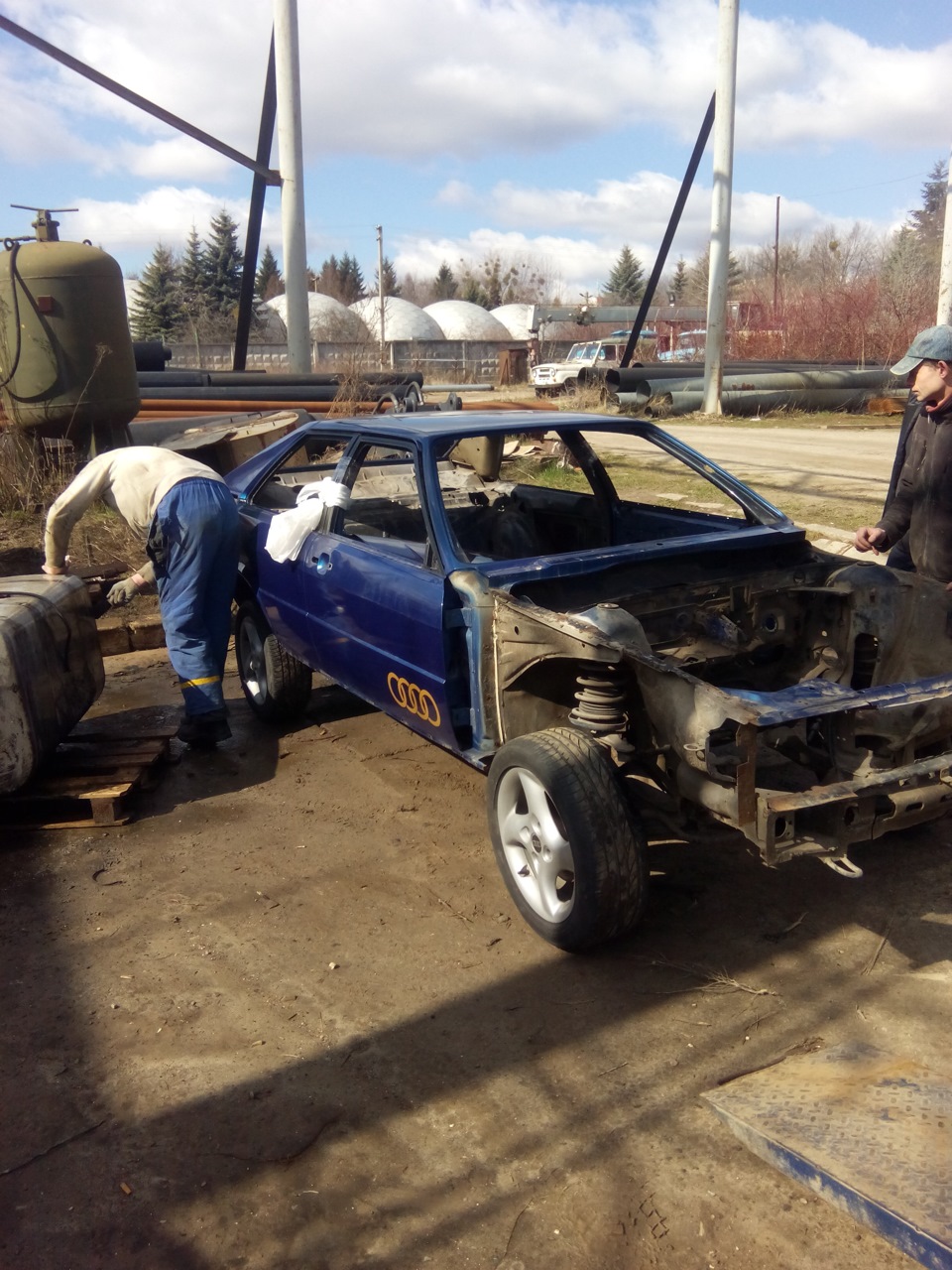 Audi Coupe rebuilding - продовження епопеї 4