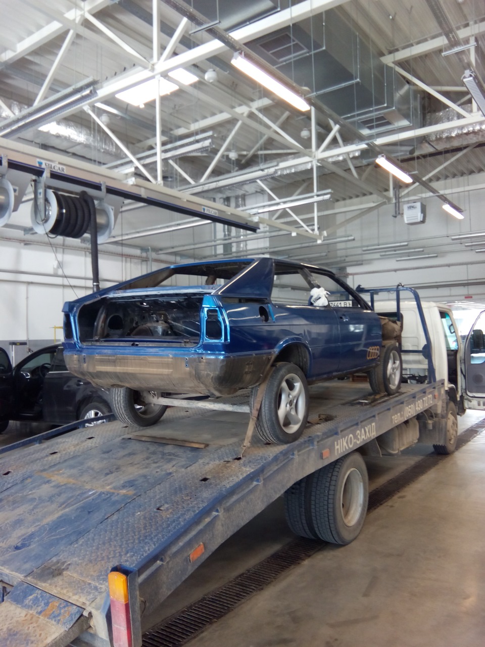 Audi Coupe rebuilding - продовження епопеї 2