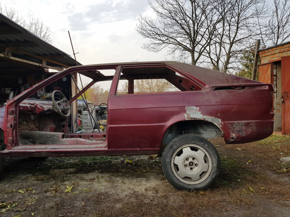 Рухаю у правильному напрямку. Coupe+200quattro c3. Задня частина з підвіскою Ч2. 3