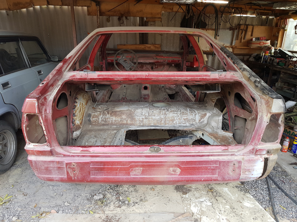 Рухаю у правильному напрямку. Coupe+200quattro c3. Задня частина з підвіскою Ч2. 4