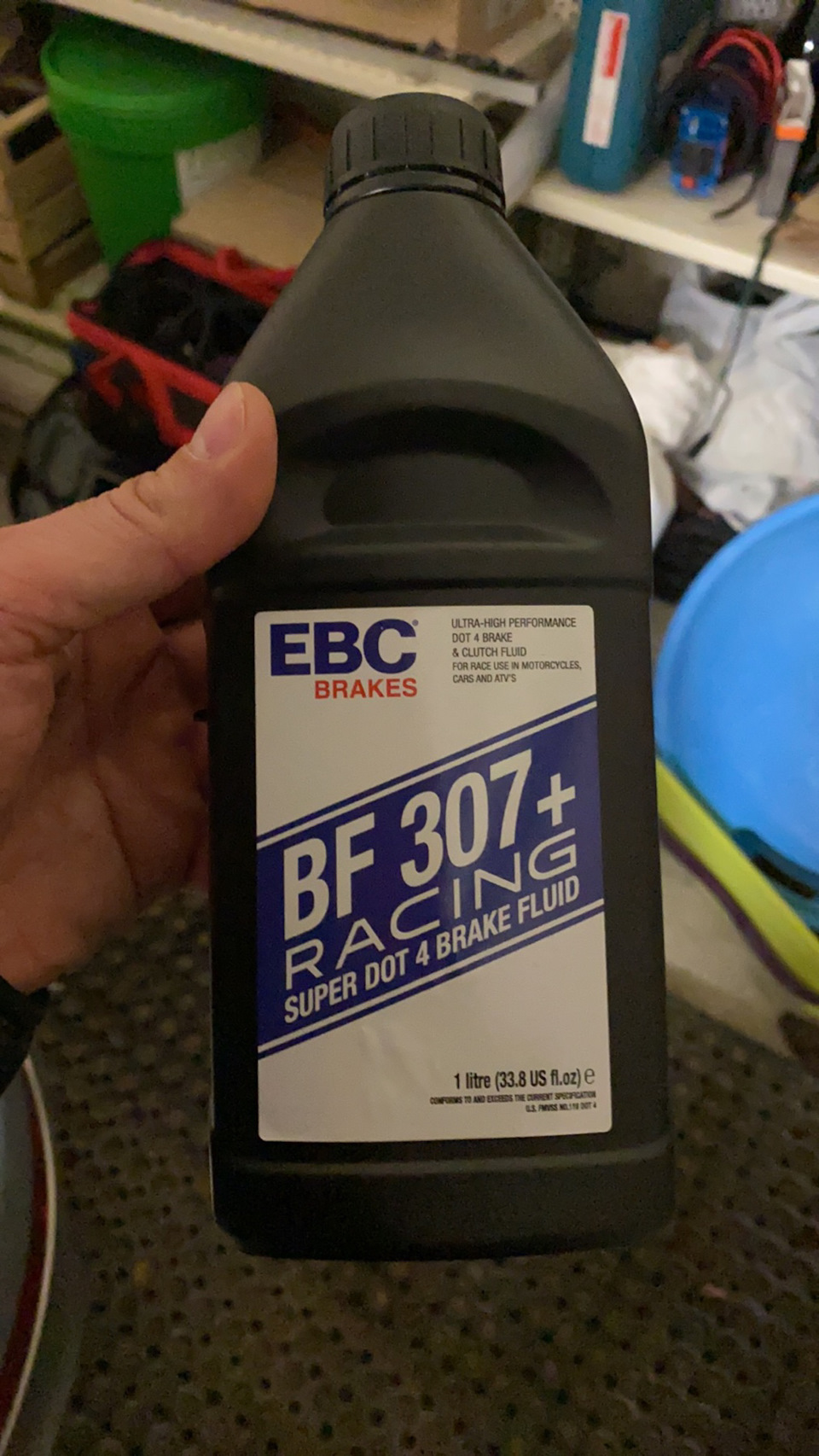 Заміна гальмівної рідини на ebc 1