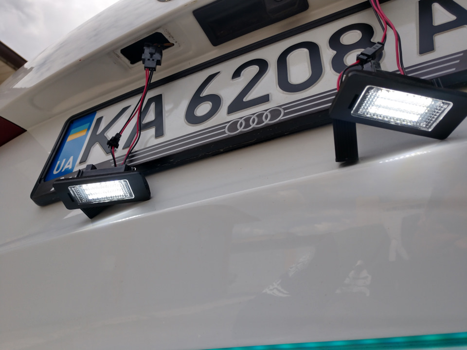 LED підсвічування номера 3