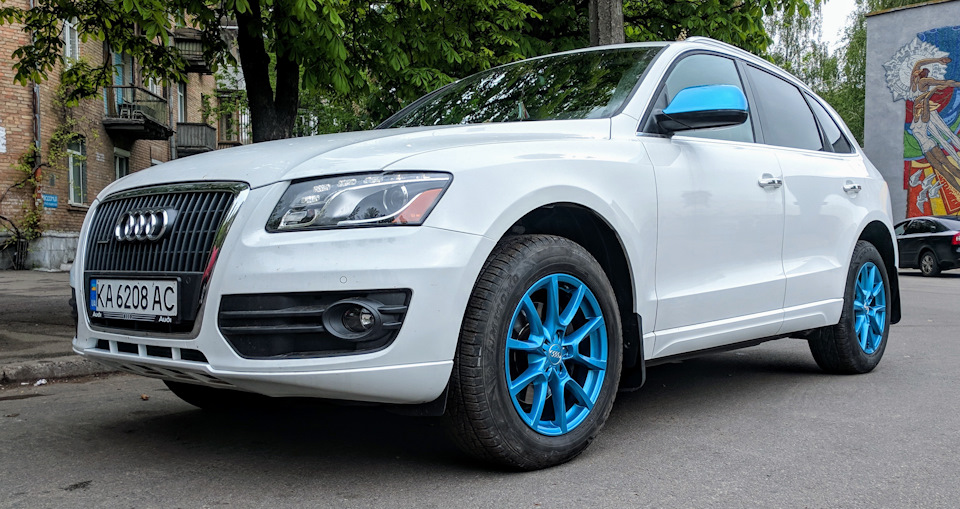 Стайлінг з елементами кольору Candy Aqua Blue 4