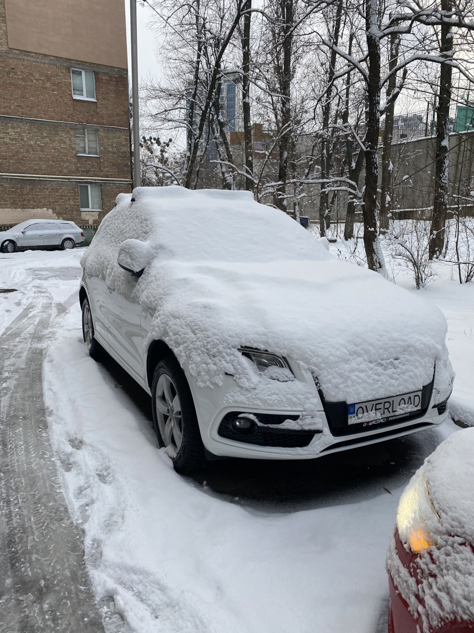заміна фосрунки, подушок двигуна, і просто радість першому нормальному снігу 1