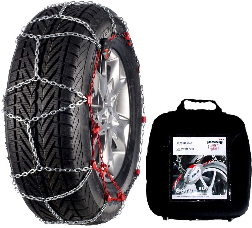 23. Continental WinterContact TS850P 255/45/R20 + цепки Pewag Servo SUV 2