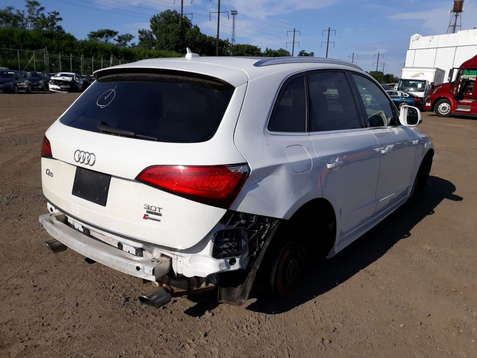 Купівля на Copart та пригін зі США audi q5 3.0 tfsi 5