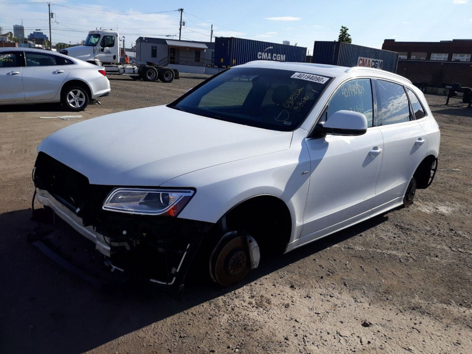 Купівля на Copart та пригін зі США audi q5 3.0 tfsi 4