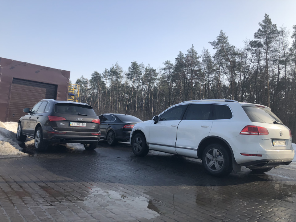 Заїзд з VW Touareg 3.0 TDI CRCA 1