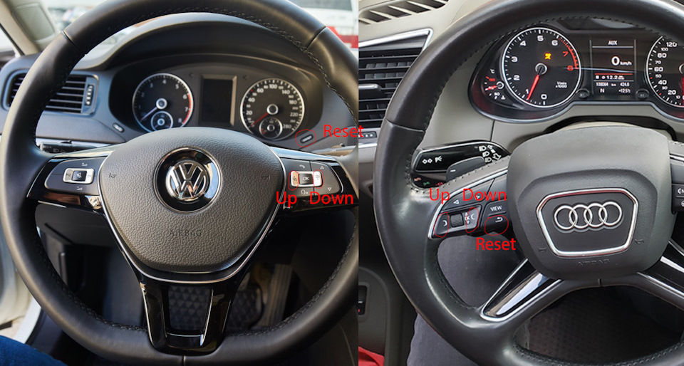 Руль у Audi Q5 b8 з підігрівом від Audi Q7 4M (частина 2) 5