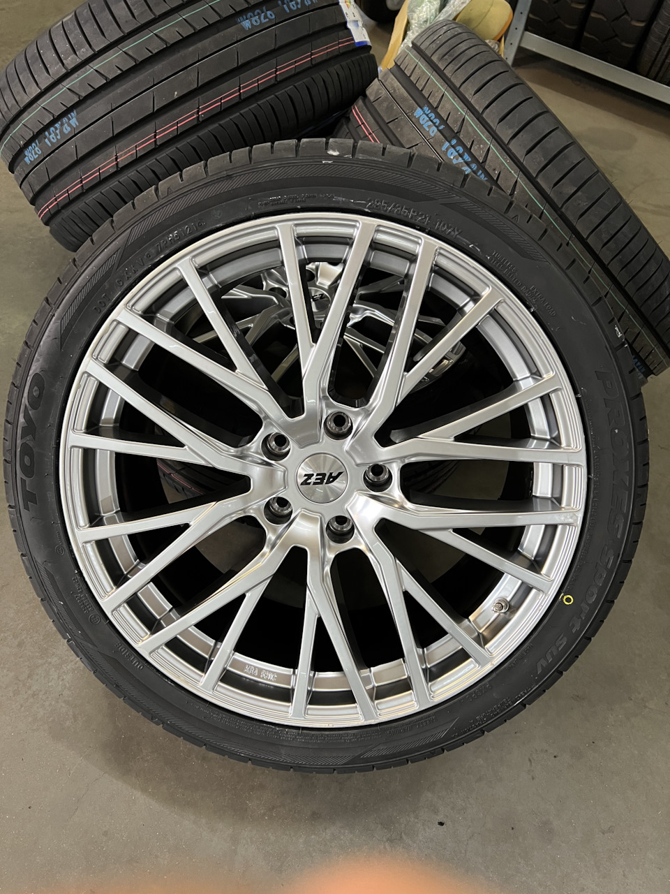 21 диски на Audi Q7 4L 4