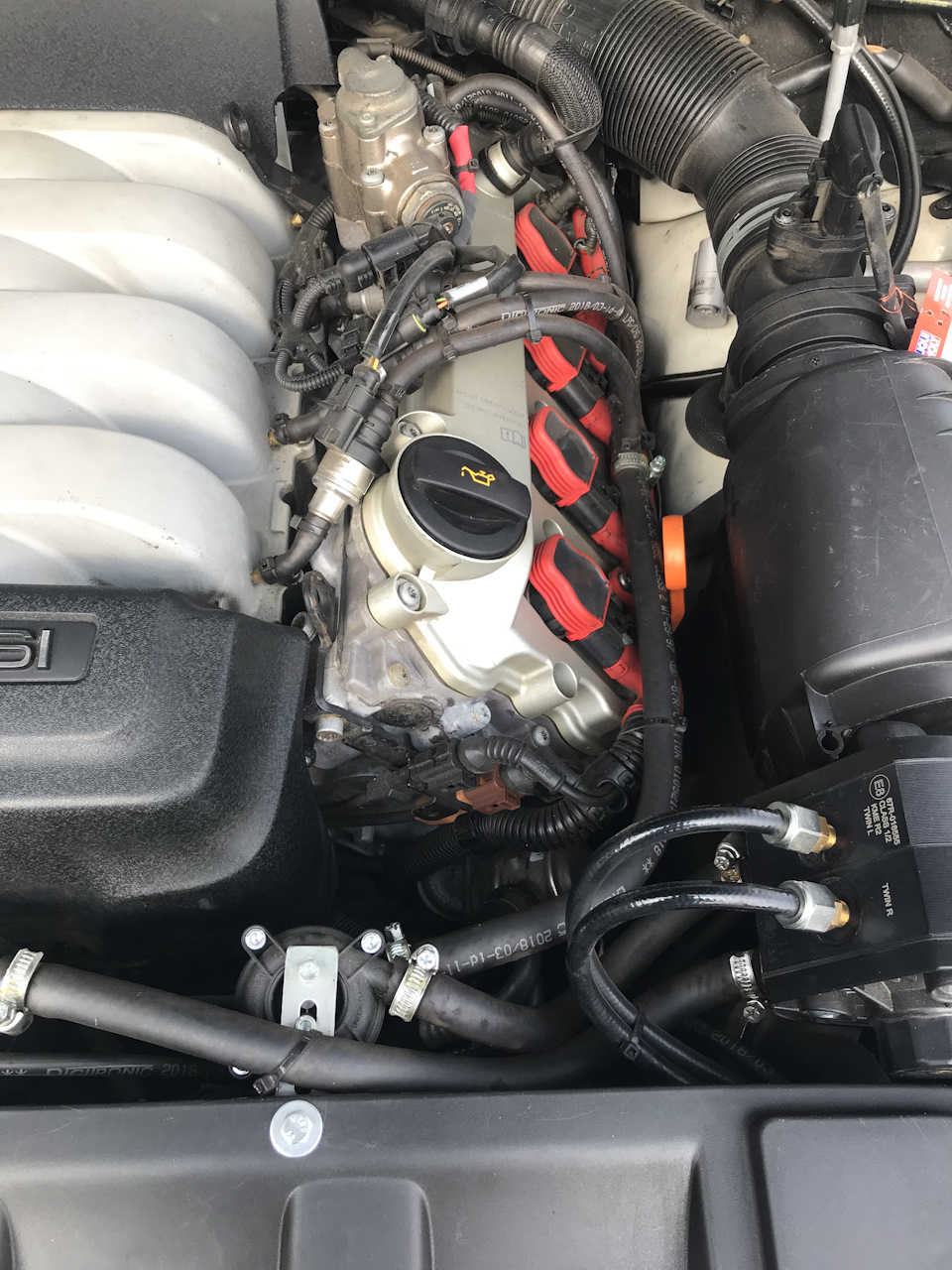 Встановлення ГБО на Audi q7 4,2 fsi 3