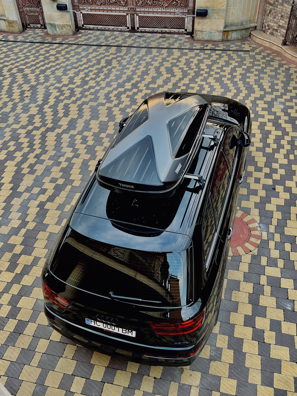 #12 Встановлення поперечок і боксу Thule 5