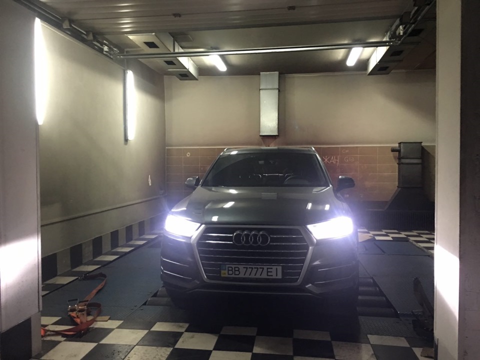Заміри стік потужності двигуна 3.0 TFSI CRE 1