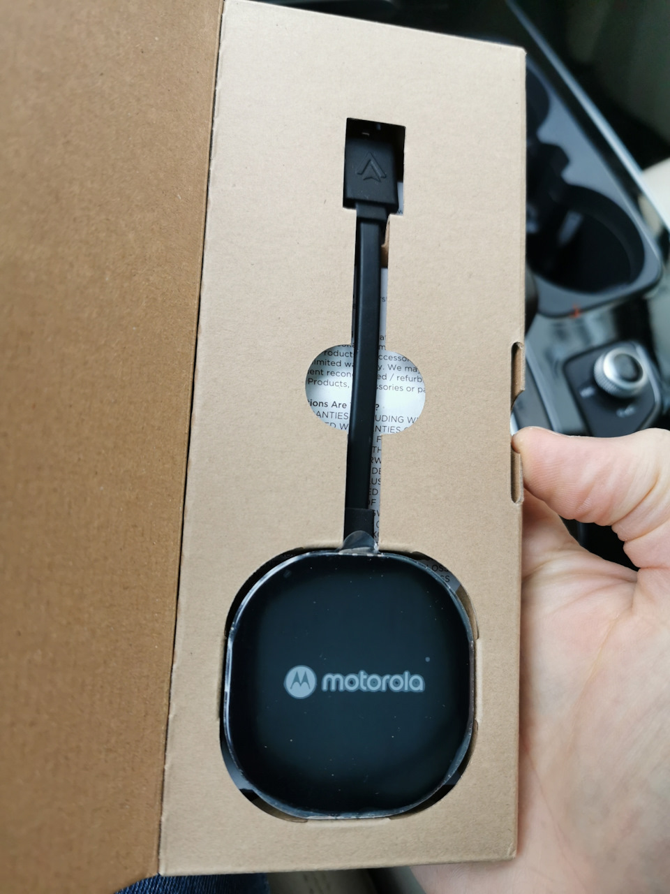 Бездротовий Android Auto через Motorola MA1 3
