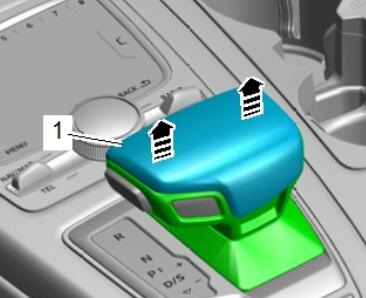 До встановлення кнопки Auto hold (автохолд) в Audi Q7 4M 4