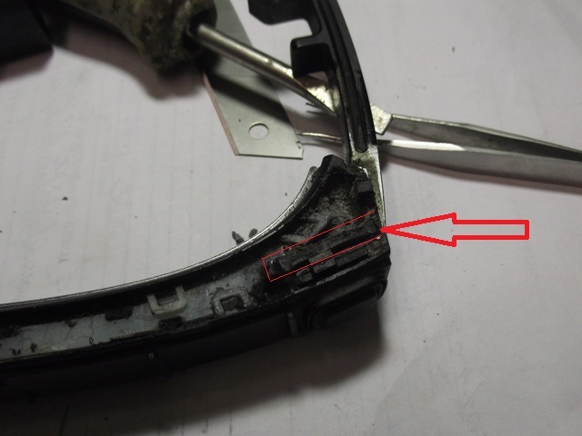 Ремонт ручок Key Less Entry або як заощадити гроші 2