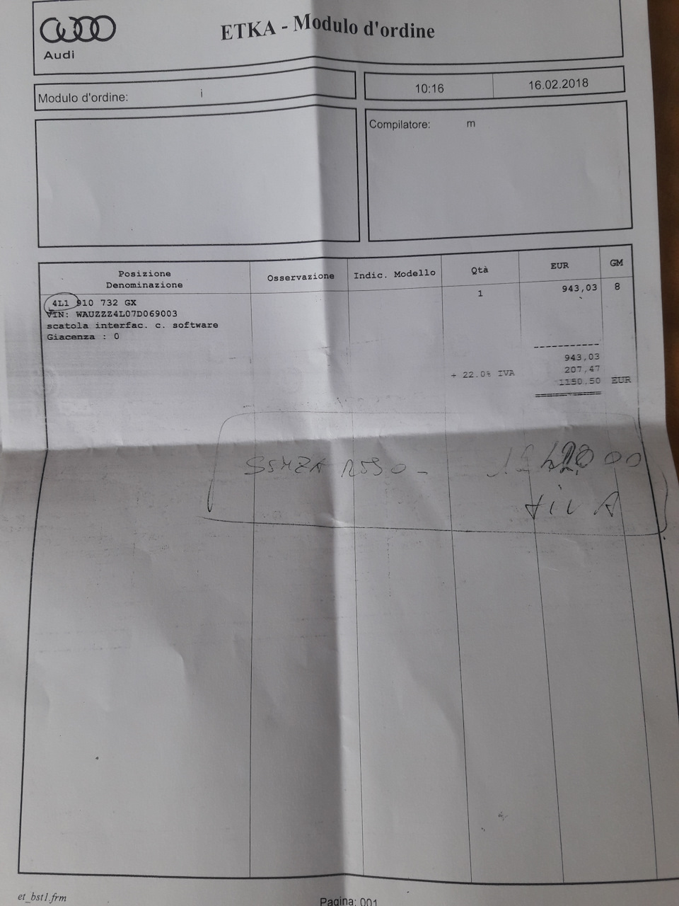 Як в Італії розводять на сервісі Audi 1