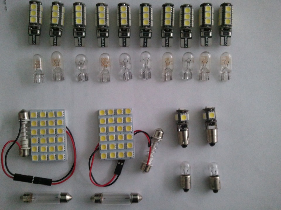 LED освітлення салону 1