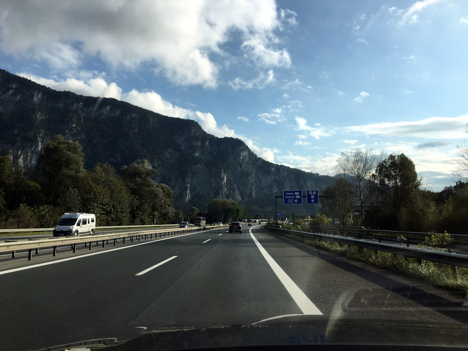 Eurotour, день3, переезд в Италию 3