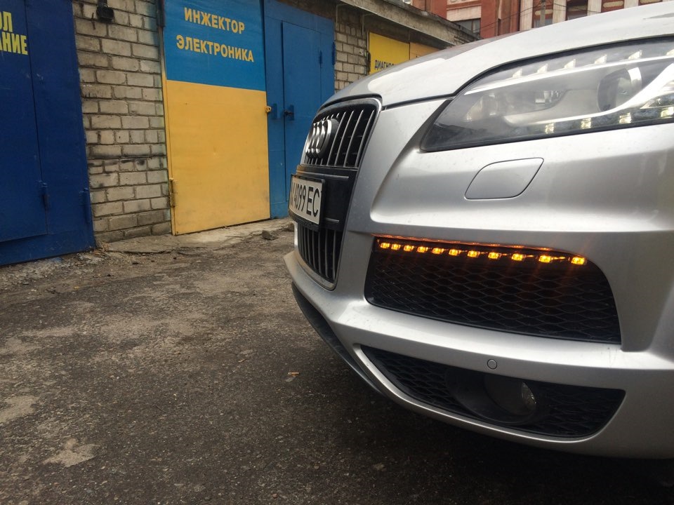 От бампер рестайл s line 5