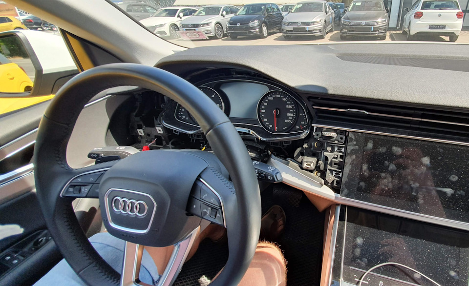Установка audi virtual cockpit 2