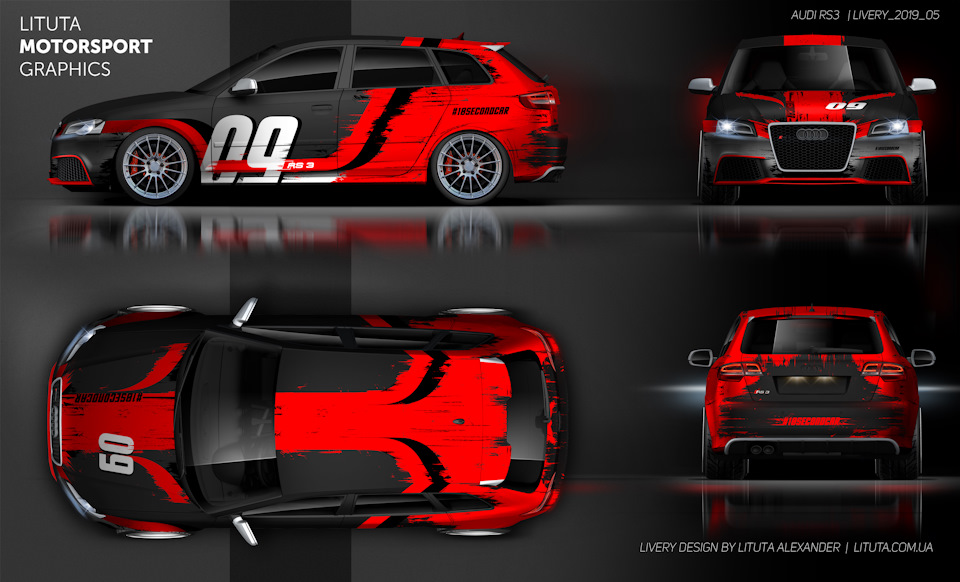 Lituta Motorsport Graphics - 10Second RS3 Project 1