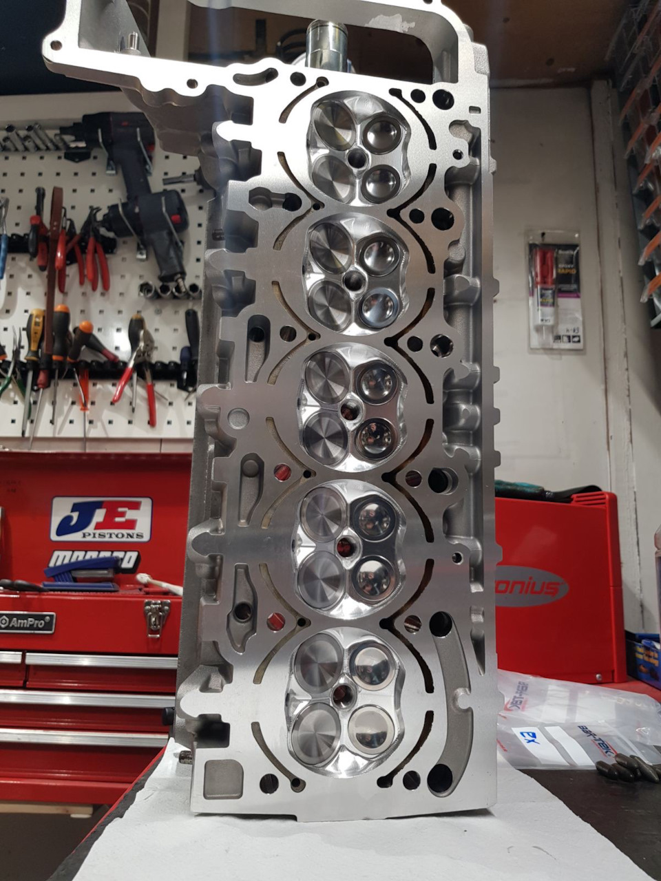 Портинг Stage 2 - ГБЦ CEPA 2.5 TFSI 1