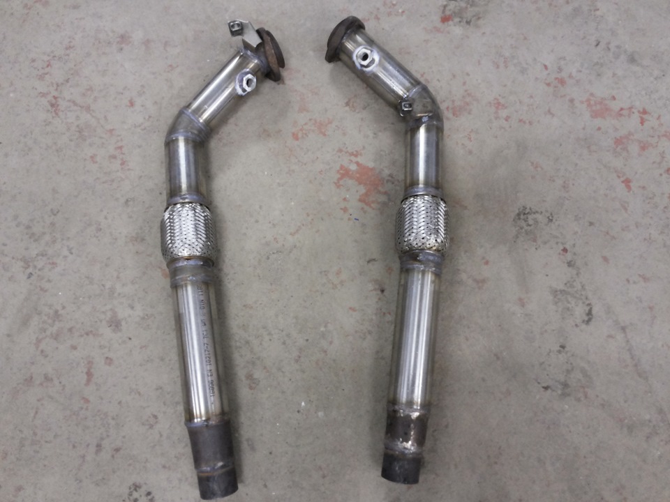 Безкатові custom Downpipes 1