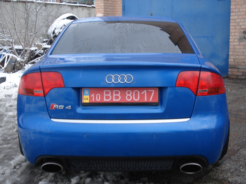 Затонував свою RS4 4