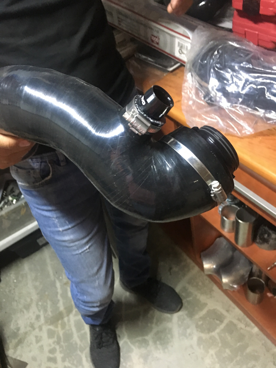 Впуск, випуск, intercooler, inlet pipe 4