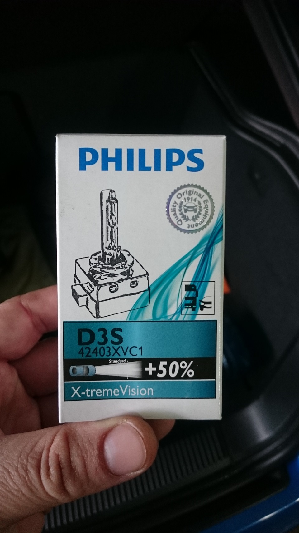 Philips D3S X-tremeVision 4800K 42V 35W (p/n 42403XVS1) 2