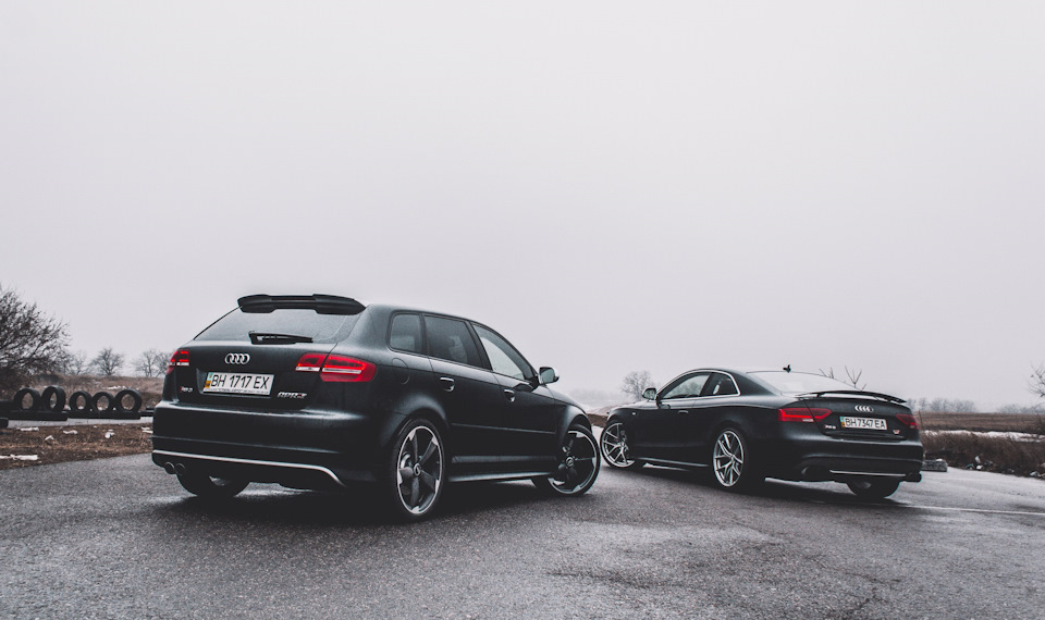 # 99 Audi S5 V8 st3 vs Audi RS3 APR st2+ 2