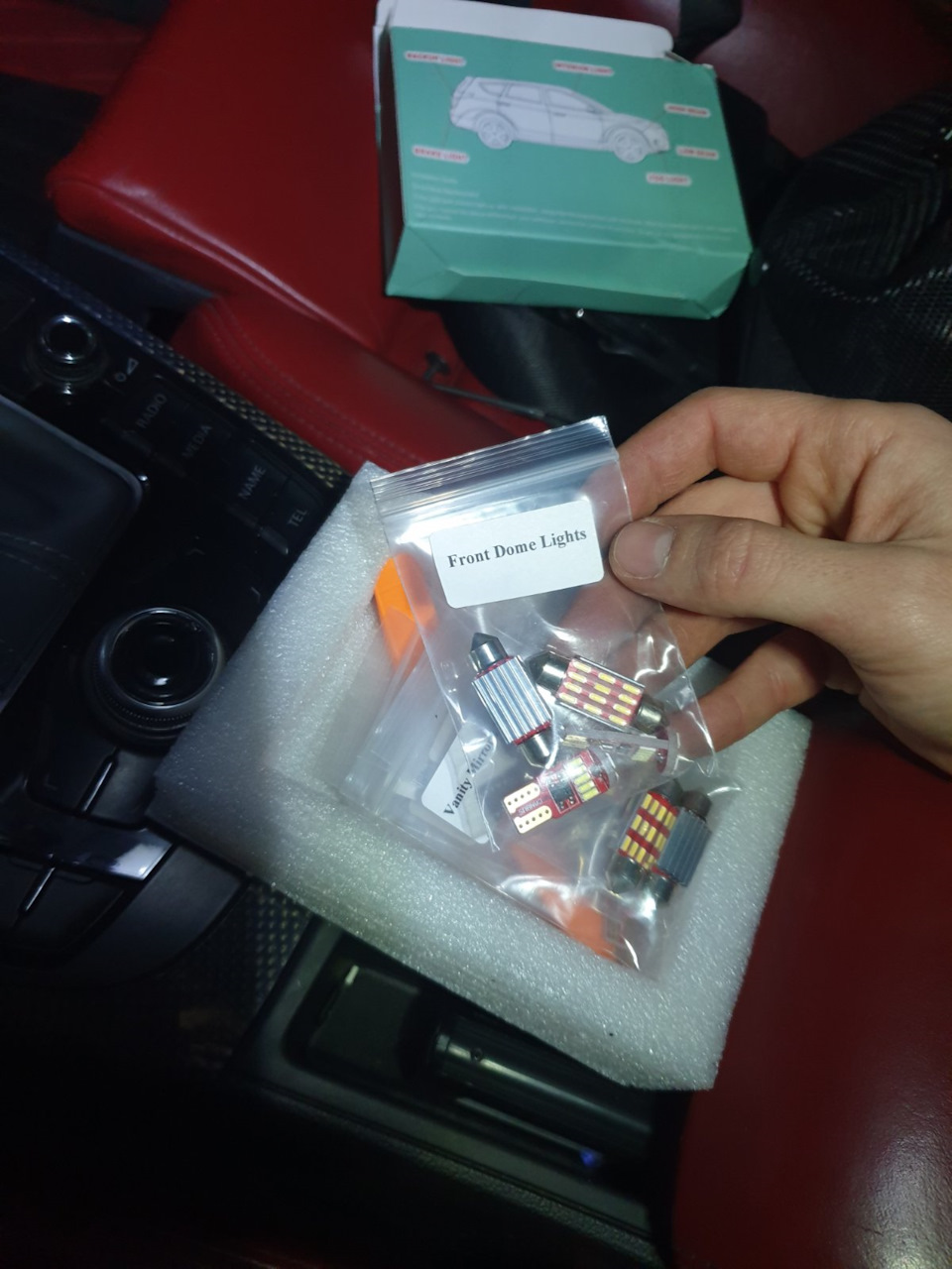 Led підсвічування салону та дверей 1