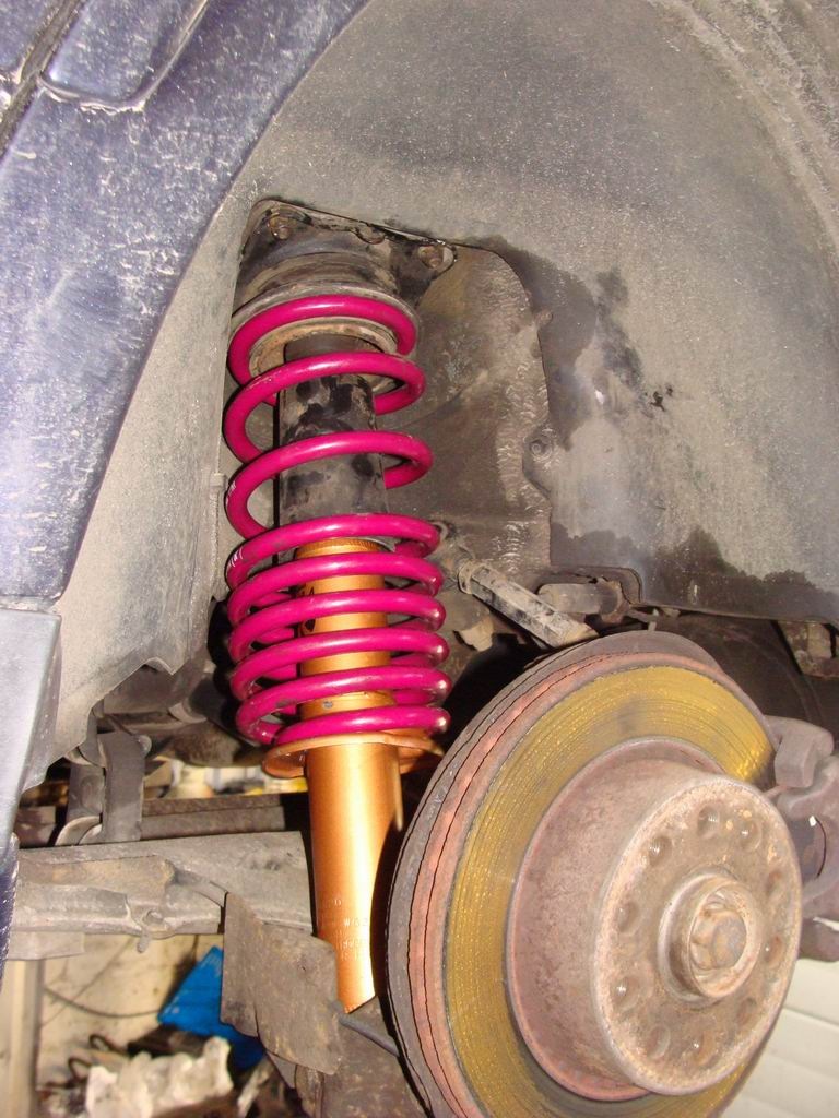 Ну ось добрався до підвіски: Kayaba ultra sr+H&R springs -30mm 4