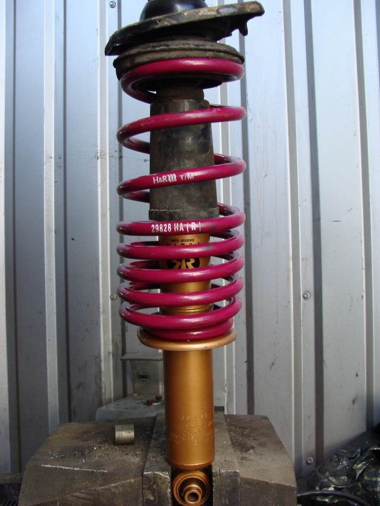 Ну ось добрався до підвіски: Kayaba ultra sr+H&R springs -30mm 1