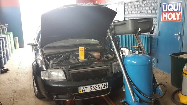 Заміна мастила 5w40! 1