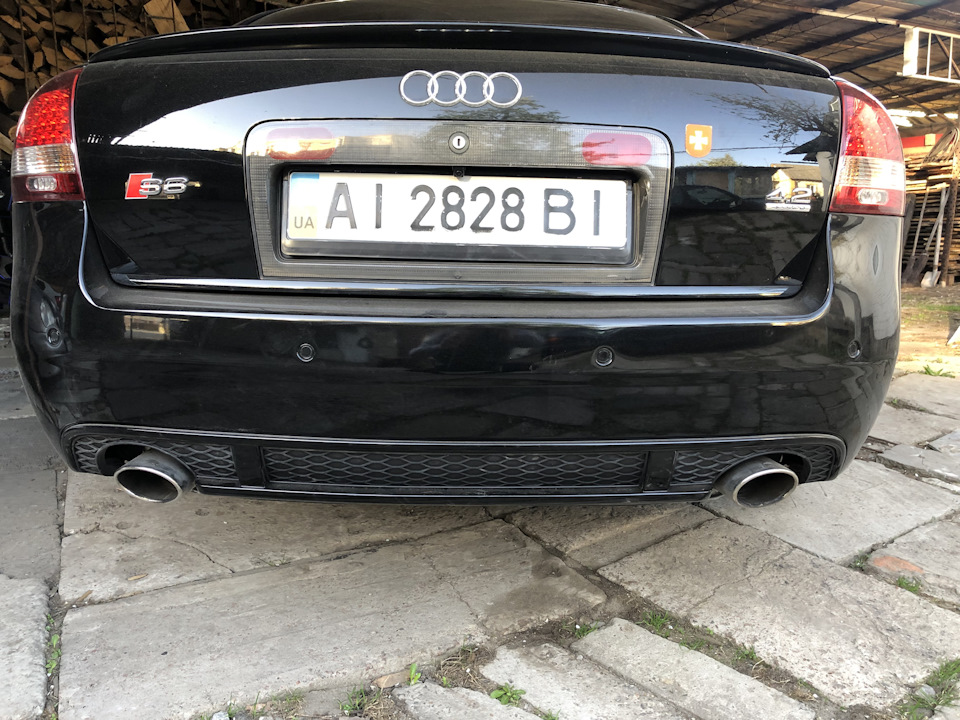 Бампер rs6 2