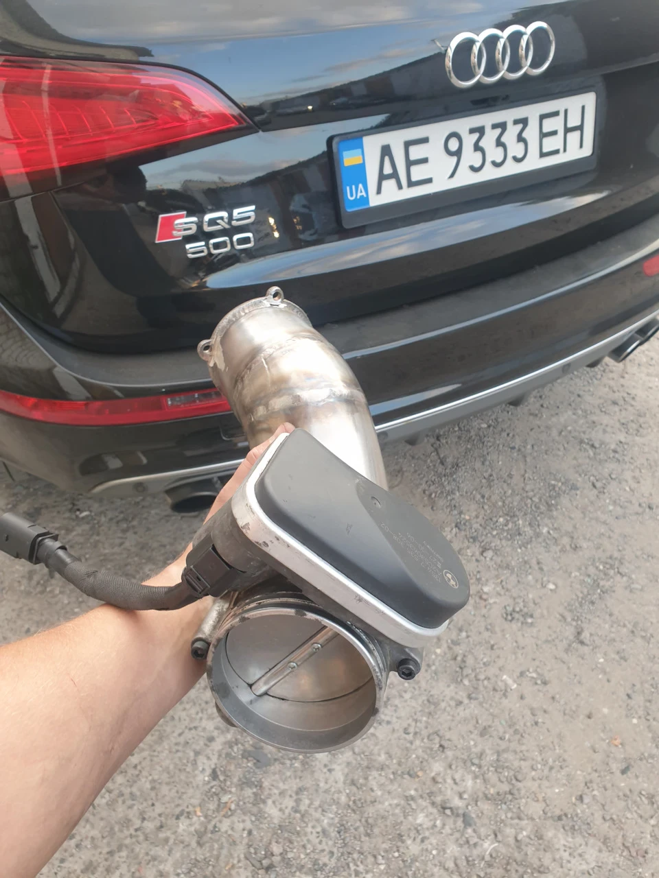 11. Дросель 84мм! Throttle body 84mm. Custom.