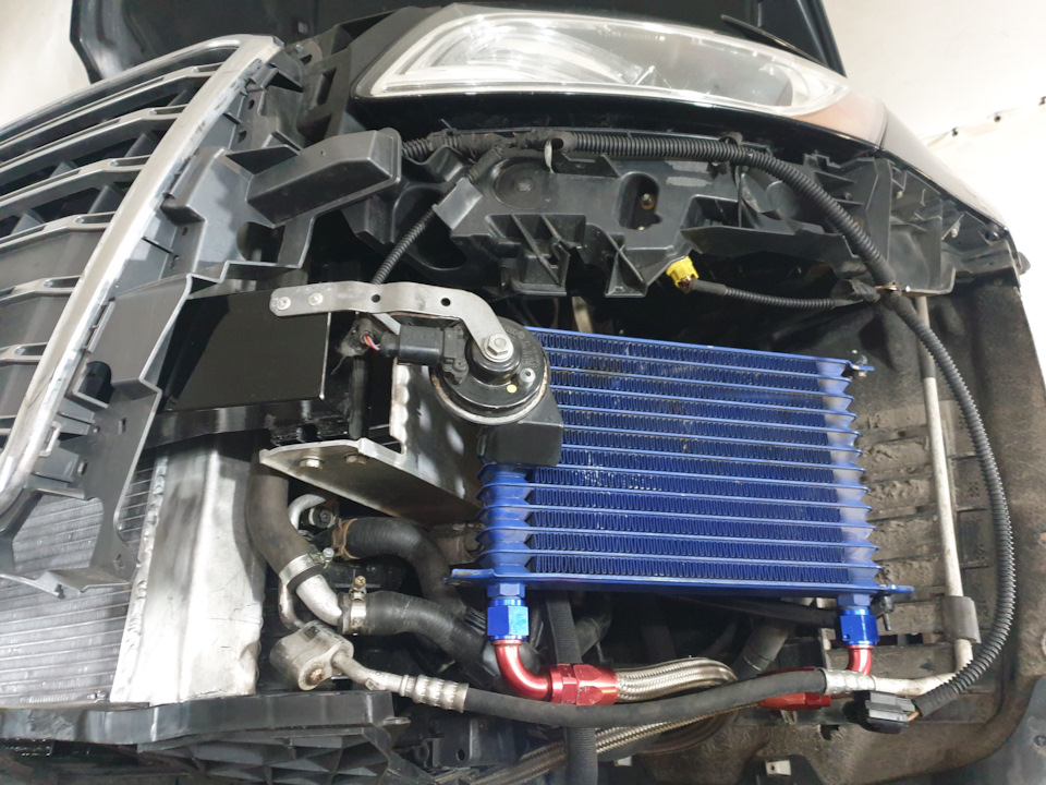 7. Маслокулер, радіатор мастила двс 3.0tfsi 5