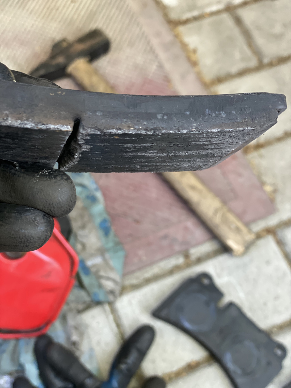 Пластини brembo та заміна передніх колодок! 4