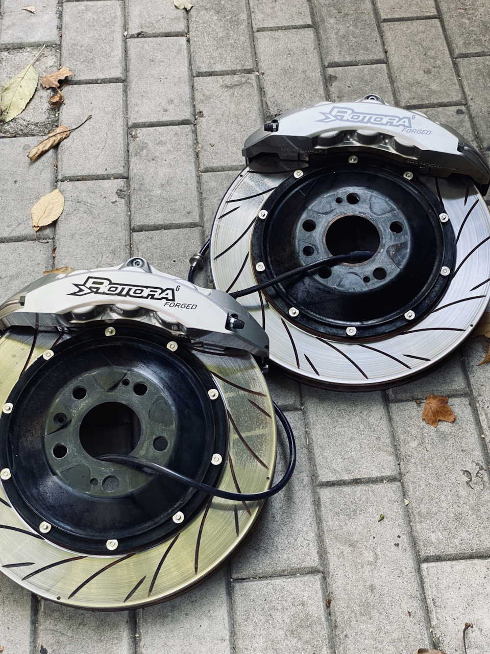 Заміна передніх супортів! Rotora! Enkei rs05rr та Advan ad08rs! 3