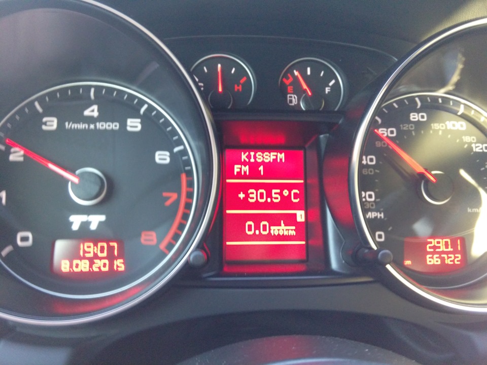 Байки про витрати бензину на Audi TT. 1