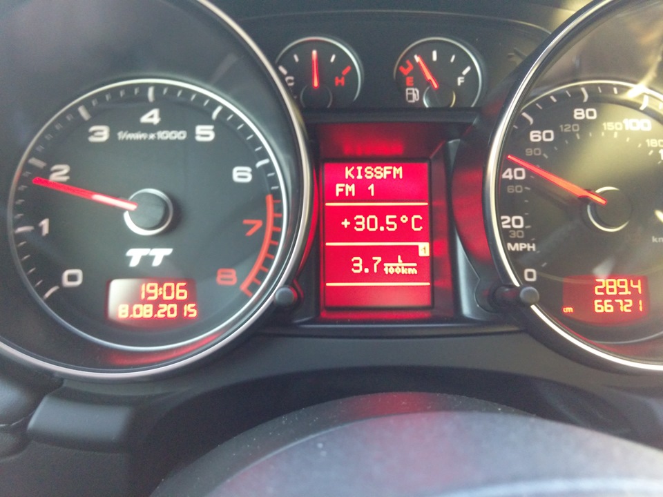 Байки про витрати бензину на Audi TT. 2