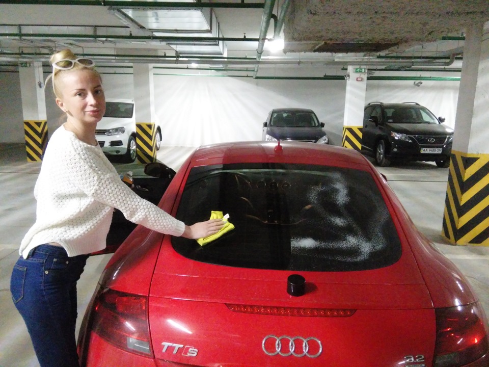 Догляд за склом Audi TT 🚦 3