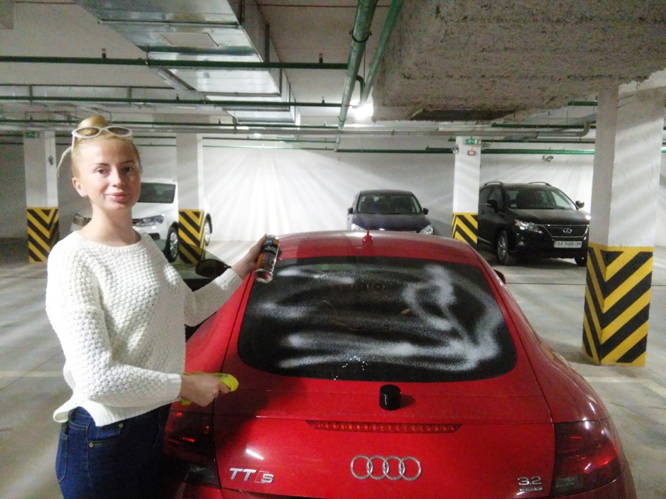 Догляд за склом Audi TT 🚦 2