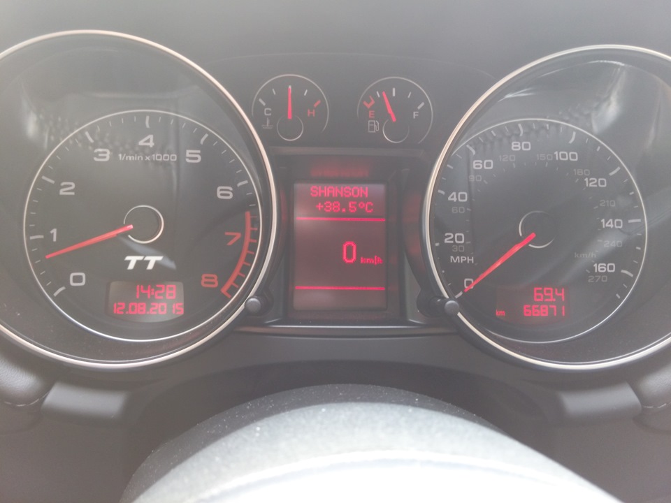 Жаростійкість Audi TT 1
