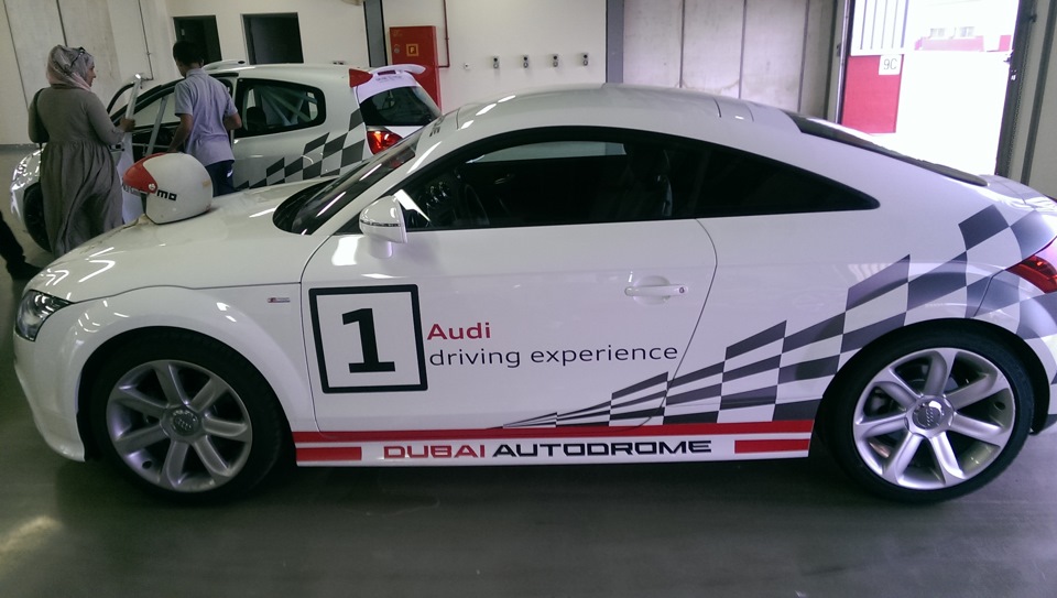 Audi Driving Experience Dubai: TT та R8 V10 5