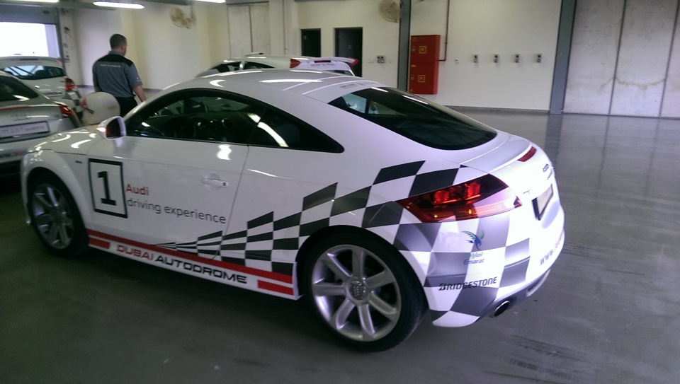 Audi Driving Experience Dubai: TT та R8 V10 4